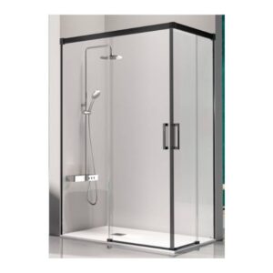 Mampara Glase 300 Negro (Kassandra)