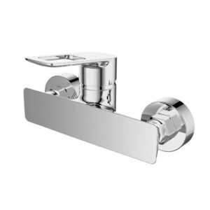 Monomando Ducha Bass Plata Brillo (Lluvibath)