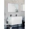 Mueble Baño Suspendido Ainsa Blanco Brillo (Socimobel)