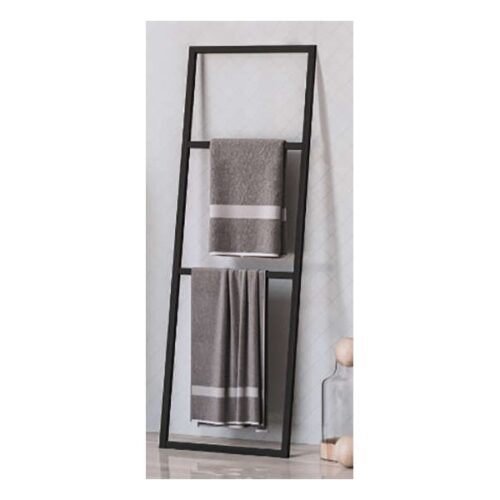 Mueble Baño Con Patas Ainsa Blanco Brillo-Negro Mate (Socimobel)