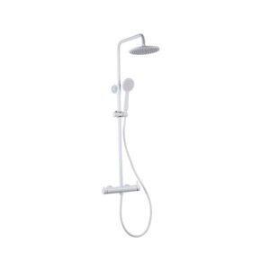 Columna Monomando Ducha Clement Blanco (Lluvibath)