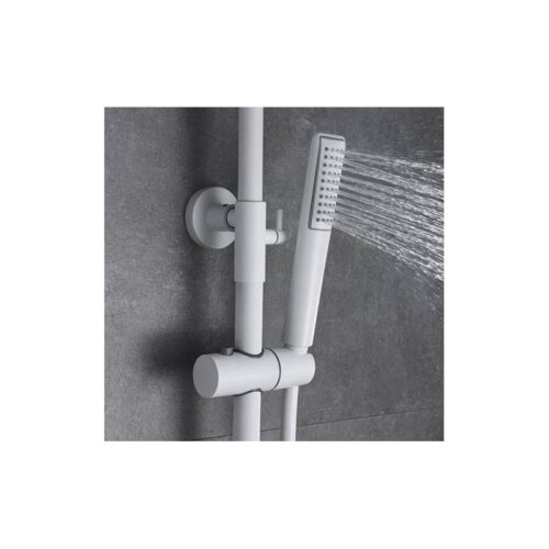 Columna Monomando Ducha Dinamarca Blanco (Imex)