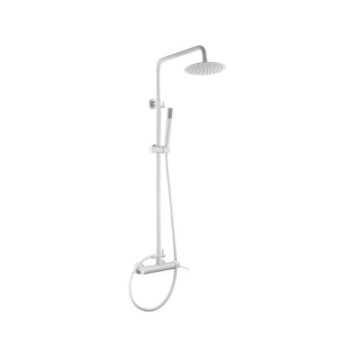 Columna Monomando Ducha Milos Blanco (Imex)
