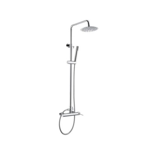 Columna Monomando Ducha Milos Cromo (Imex)