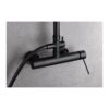 Columna Monomando Ducha Milos Negro (Imex)