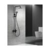 Columna Monomando Ducha Ural Negro (Imex)
