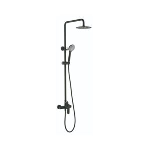 Columna Monomando Ducha Ural Negro (Imex)