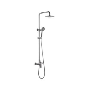 Columna Monomando Ducha Ural Níquel (Imex)