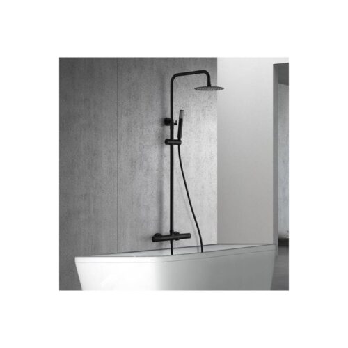 Columna Termostatica Bañera Line Negro (Imex)