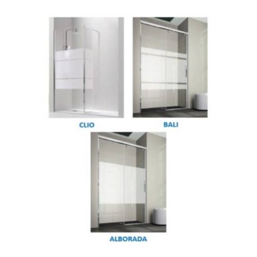 Mampara Slim 100 Acero Inox (Kassandra)