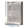 Mampara Glase 100 Blanco (Kassandra)