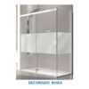 Mampara Glase 400 Blanco (Kassandra)