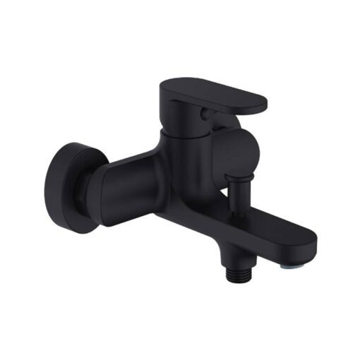Monomando Bañera Aura Negro (Lluvibath)