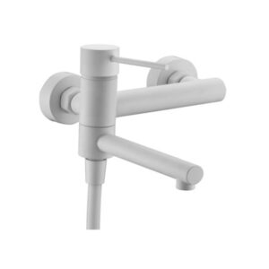 Monomando Bañera Milos Blanco (Imex)
