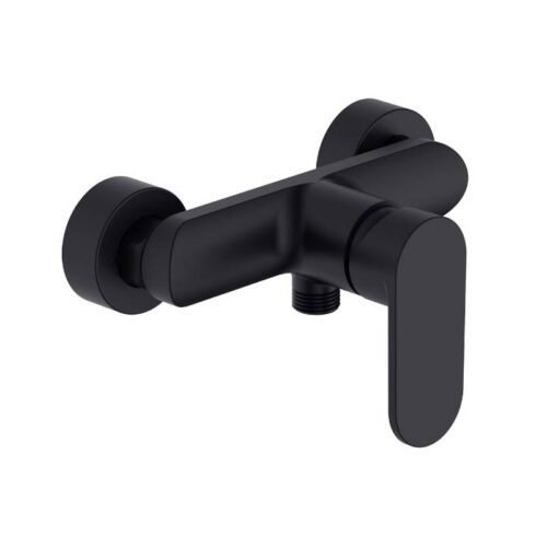 Monomando Ducha Aura Negro (Lluvibath)