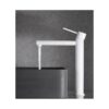 Monomando Lavabo Alto Milos Blanco (Imex)