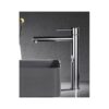 Monomando Lavabo Alto Milos Cromo (Imex)