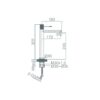 Monomando Lavabo Alto Line Cromo (Imex)