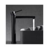 Monomando Lavabo Alto Milos Negro (Imex)
