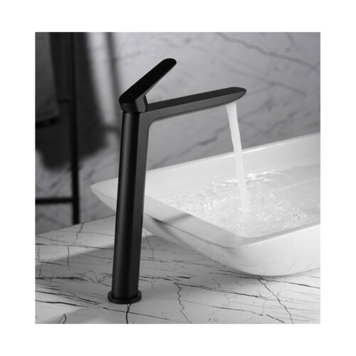 Monomando Lavabo Alto Belgica Negro (Imex)