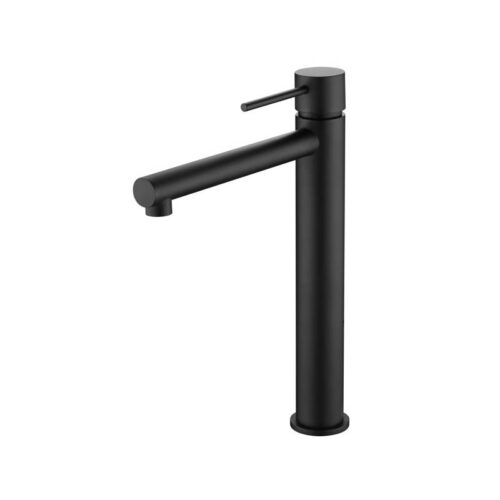 Monomando Lavabo Alto Milos Negro (Imex)