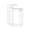 Monomando Lavabo Alto Golf (Arcobañ)