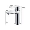 Monomando Lavabo Kappa (Arcobañ)