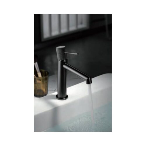Monomando Lavabo Line Negro (Imex)
