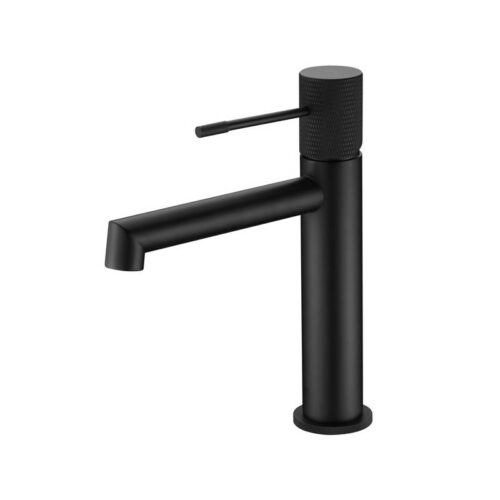 Monomando Lavabo Line Negro (Imex)