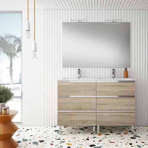 ROBLE.jpg Mueble Baño Con Patas Lulu