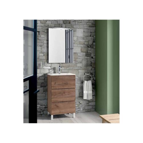 SIROKO.jpg Mueble Baño Con Patas Tamaño Reducido Geo (Socimobel)