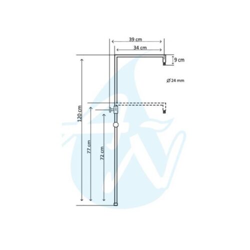 Columna Termostática Ducha Este 6 (Arcobañ)