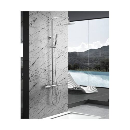 Columna Termostatica Ducha Line Cromo (Imex)