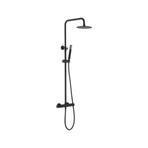 Columna Termostatica Ducha Line Negro (Imex)