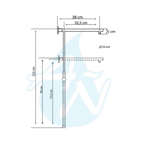 Columna Termostática Ducha Norte 4 (Arcobañ)
