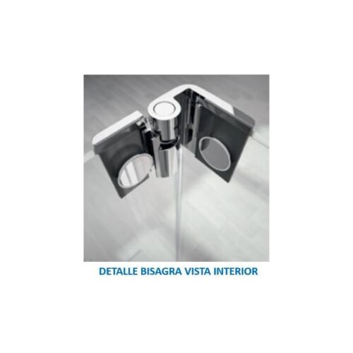 Panel Fijo + Abatible S300 Bisagras Acero Inox (Kassandra)