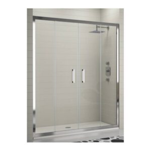 Mampara Frontal S300 Plata Brillo (Kassandra)