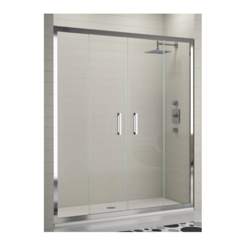 Mampara Frontal S300 Plata Brillo (Kassandra)