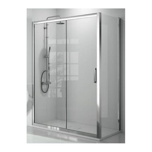 Mampara Frontal S300 Plata Brillo (Kassandra)