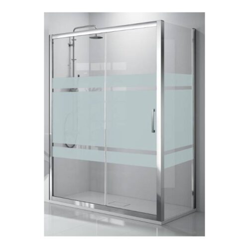 Mampara Frontal S300 Plata Brillo (Kassandra)
