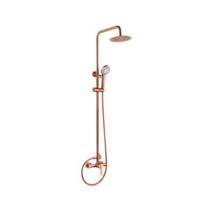 Columna Monomando Ducha Roma Oro Rosa (Imex)