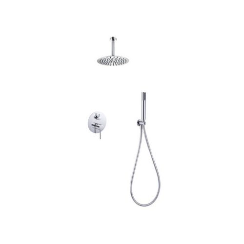 Monomando Ducha Oculto Techo Monza Cromo (Imex)