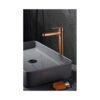 Monomando Lavabo Alto Roma Oro Rosa (Imex)