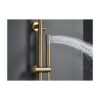 Columna Monomando Ducha Monza Oro Cepillado (Imex)