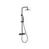 Columna Monomando Ducha Monza Negro (Imex)