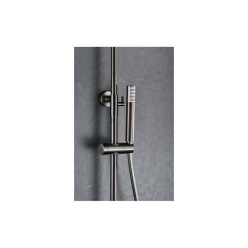 Columna Monomando Ducha Monza Black-Metal (Imex)