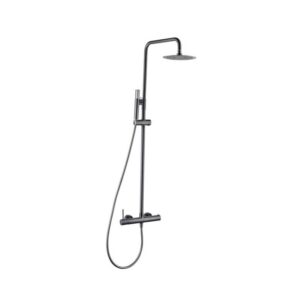 Columna Monomando Ducha Monza Black-Metal (Imex)