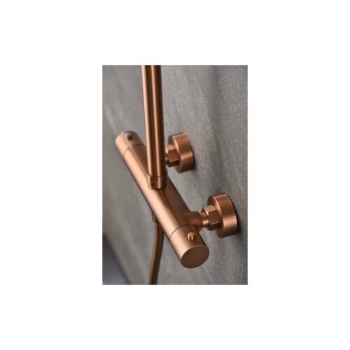 Columna Termostatico Ducha Monza Oro Rosa (Imex)