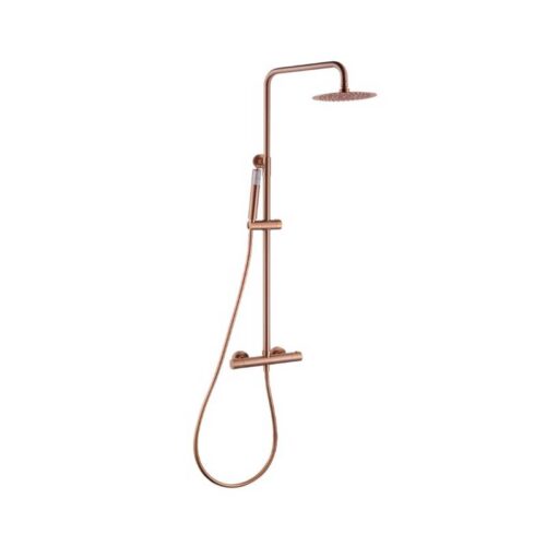 Columna Termostatico Ducha Monza Oro Rosa (Imex)