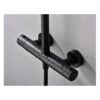 Columna Termostatico Ducha Monza Negro (Imex)
